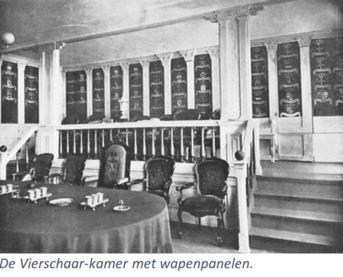 De Vierschaar-kamer in het oude Ambtshuis.