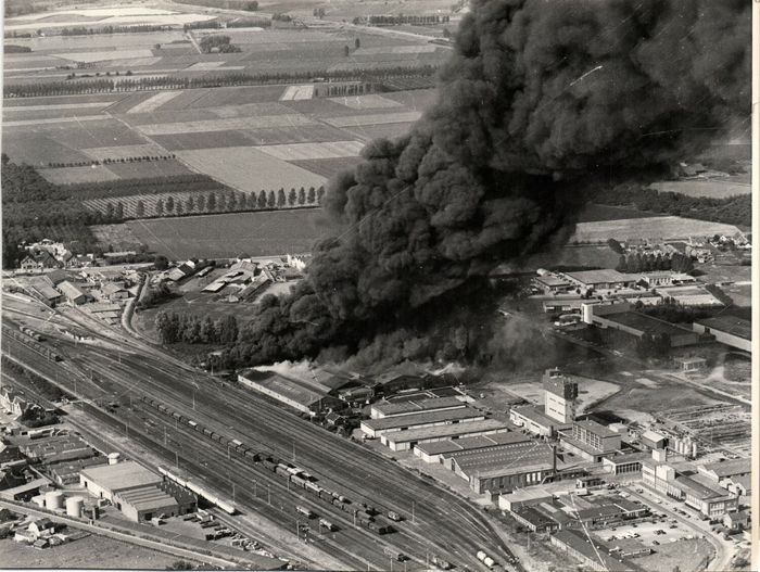 De brand bij Vriesveem op 13 juli 1977
