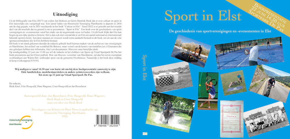 Boekpresentatie Sport in Elst