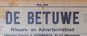 De Betuwe in de oorlog