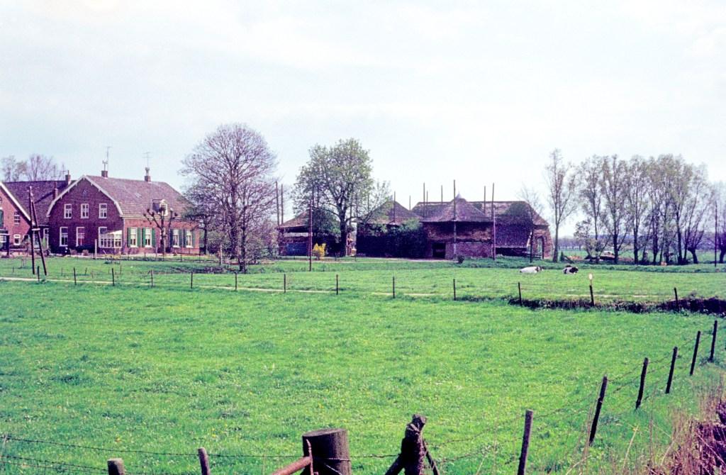 Boerderij Rijzenburg aan de Rijksweg-Noord in 1975.